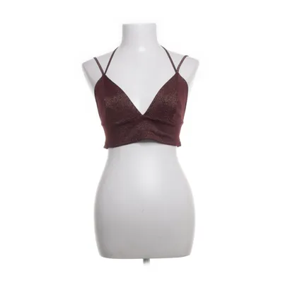 Crop top (Red) from H&M Studio Elastane, Metallic fiber, Polyamide
