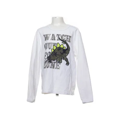 Langarmshirt (Weiß, Mehrfarbig) von Kids Baumwolle, Elasthan, Polyester