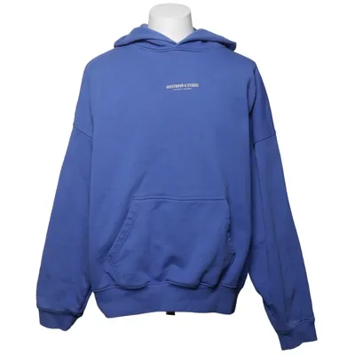 Kapuzenpullover (Blau) von WRSTBHVR Studio Baumwolle, Polyester