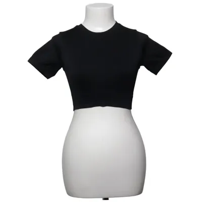 Crop top (Svart) från Teveo Elastan, Polyamid