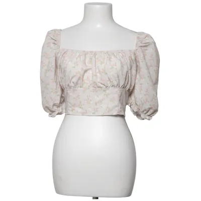 Crop top (Beige, Pink, Grøn) fra Glamorous Care Genanvendt polyester