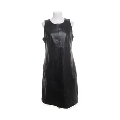 Läderklänning (Svart) från BZR by Bruuns Bazaar Polyester, Skinn