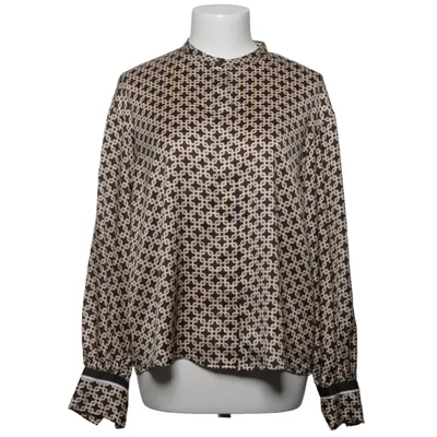 Blouse (Noir, Beige) de Richard Allan x H&M Polyester