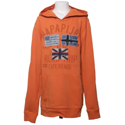 Hoodie (Orange) from Napapijri Cotton, Elastane
