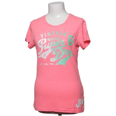 T-shirt (Pink) from Superdry Cotton, Polyester, Viscose