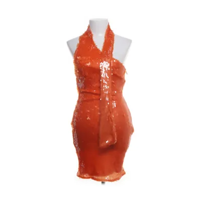 Cocktailjurk (Oranje) van Loavies Polyester