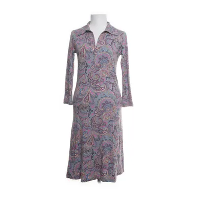 Långklänning (Rosa, Flerfärgad) från Vera Velour Viskos, Elastan