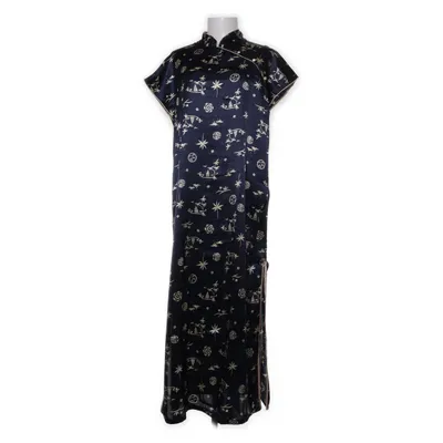 Cheongsam (Blå, Flerfärgad) från Paloma Polyester