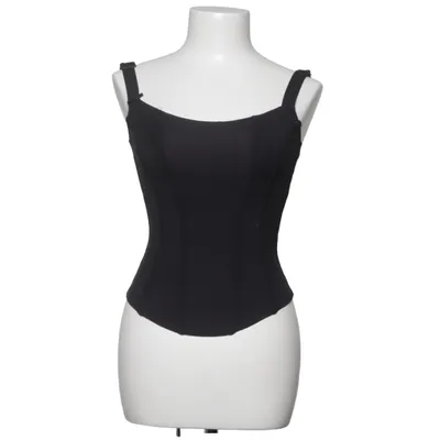 Corset (Black) from Popflex Elastane, Polyester