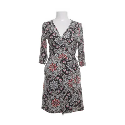 Slå-om-kjole (Sort, Flerfarvet) fra Qed London Polyester, Elastan