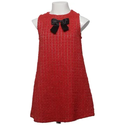 Robe (Rouge) de H&M Polyester, Coton, Élasthane