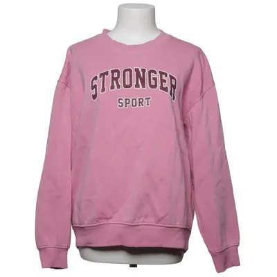 Sweatshirt (Pink) fra Stronger Bomuld, Polyester