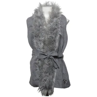 Gilet (Gris) de Mayoral Chic Coton, Polyamide, Laine