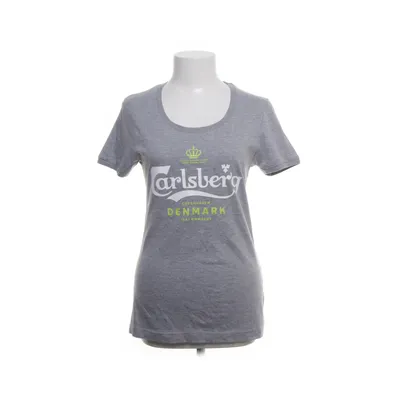 T-shirt (Grå, Vit, Grön) från Carlsberg Bomull, Viskos