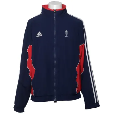 Träningsjacka (Blå, Röd, Vit) från Adidas Polyester