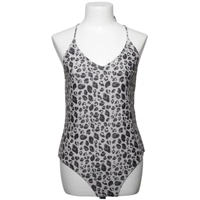 Swimsuit (Beige, Black) from Waikani Elastane, Polyester