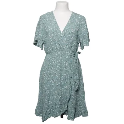 Robe portefeuille (Vert, Blanc) de Sorbet Viscose