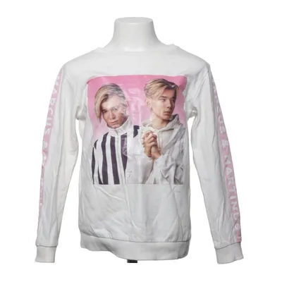 Sweatshirt (Hvid, Flerfarvet) fra Marcus & Martinus x H&M Bomuld