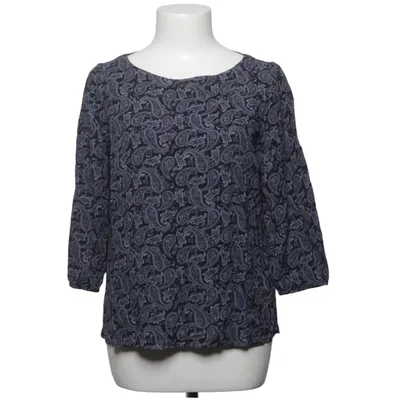 Blouse (Zwart, Blauw) van Zero Viscose