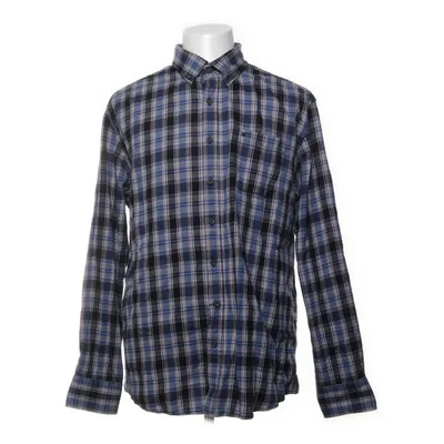 Flannel skjorte (Blå, Sort, Hvid) fra Commander Bomuld
