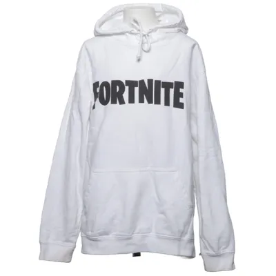 Hættetrøje (Hvid) fra Fortnite Bomuld, Polyester
