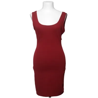 Jurk (Rood) van Mango Basics Elastaan, Polyester, Viscose