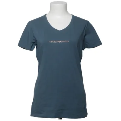 T-shirt (Blauw) van Emporio Armani Underwear Katoen, Elastaan