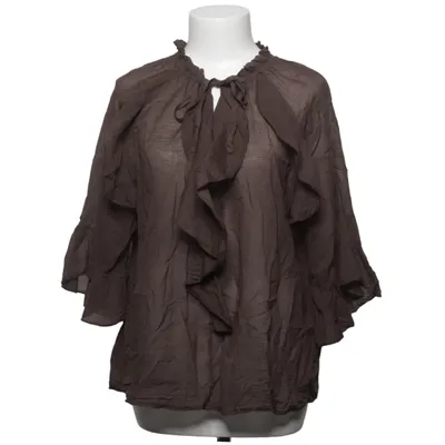 Blouse (Brown) from Mix by Heart Cotton