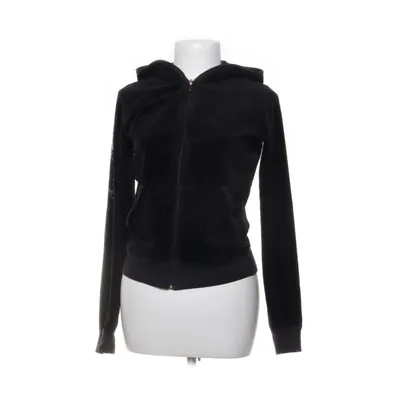 Huvtröja (Svart) från Juicy Couture Bomull, Polyester