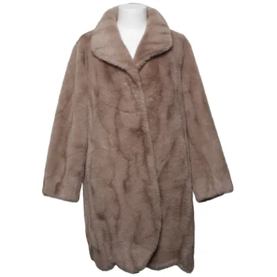 Wintermantel (Beige) von Feitu Polyester