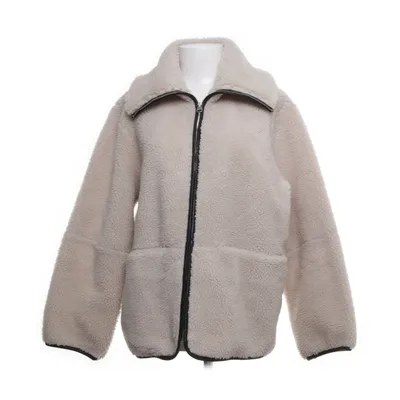 Jacket (Beige, Black) from Arket Polyester, Leather