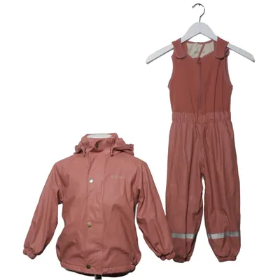 Regnställ (Rosa) från Kuling Polyester, Polyuretan