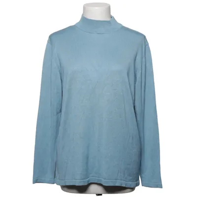 Pul à col roulé (Bleu) de Silk Road Soie