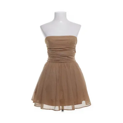 Cocktail dress (Brown) from Babyboo Cotton, Elastane, Nylon, Polyester