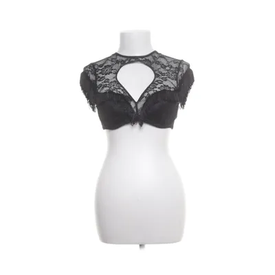 Crop top (Zwart) van Agent Provocateur Polyamide, Elastaan