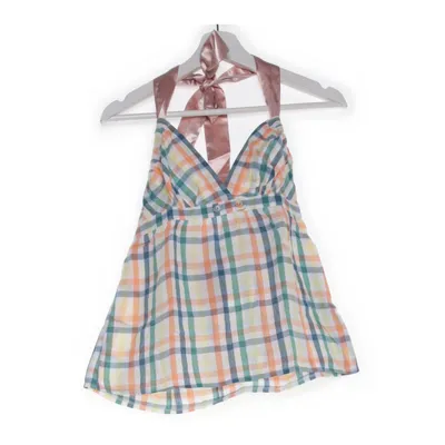 Halterneck top (Hvid, Flerfarvet) fra Clockhouse by C&A Bomuld
