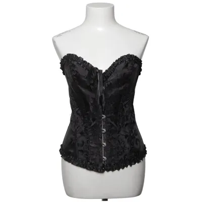 Korsett (Svart) från Shein Elastan, Polyester