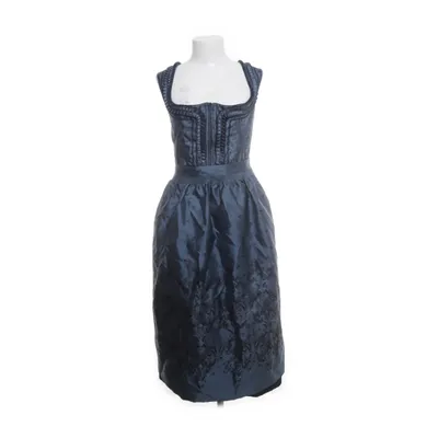 Dirndl (Blauw, Zwart) van Gams Bock Katoen, Polyester, Zijde