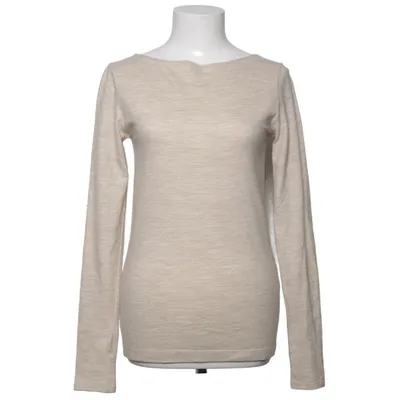 Langærmet t-shirt (Beige) fra Totême