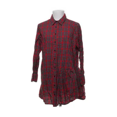 Skjortklänning (Röd, Flerfärgad) från Zara Woman