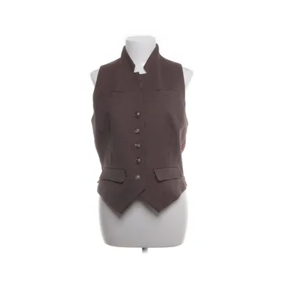 Suit vest (Brown, Red) from Alessia Santi Elastane, Polyester, Viscose