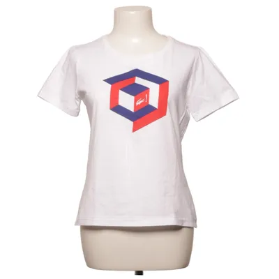 T-shirt (Wit, Meerkleurig) van Lacoste Live