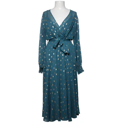 Jurk (Blauw, Goud) van Chicwish Polyester
