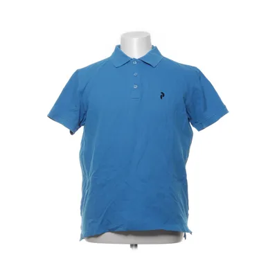 Poloshirt (Blauw) van Peak Performance Katoen, Elastaan