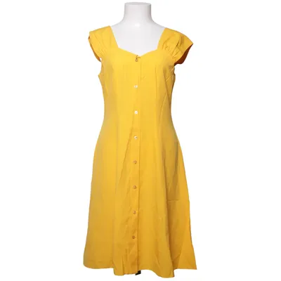 Klänning (Gul) från Spader Dam Polyester, Viskos