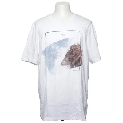 T-shirt (Wit, Meerkleurig) van Hugo Boss Katoen