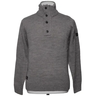 Pull-over (Gris) de Dissident Acrylique, Laine