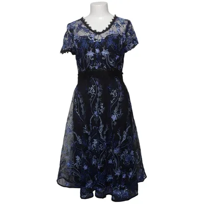 Cocktailkleid (Schwarz, Blau) von Apart Glamour Elasthan, Polyester