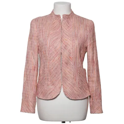 Kavaj (Rosa, Flerfärgad) från Zara Woman Bomull, Polyester, Viskos