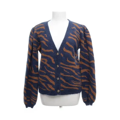 Cardigan (Bleu, Marron) de Gestuz Élasthane, Laine, Nylon, Mohair, Coton